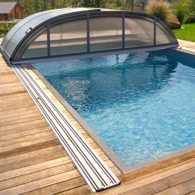 Copertura telescopica per piscina Allure