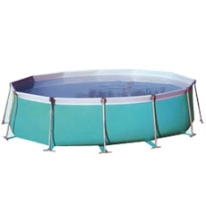 Piscina fuori terra FLIPPER ovale