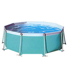 Piscina fuori terra FLIPPER tonda