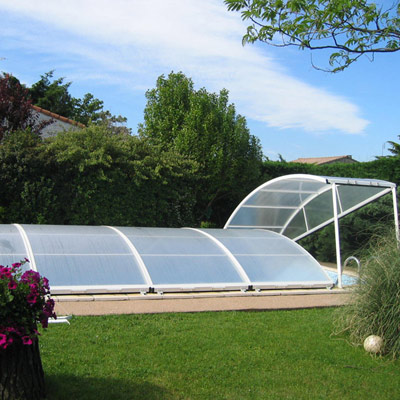 Copertura telescopica piscina MODULABRI Copertura telescopica piscina MODULABRI