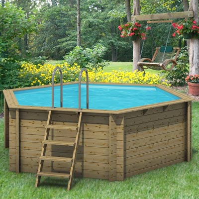 Piscina in legno Tropic