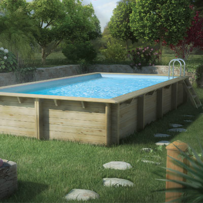 Piscina in legno Weva