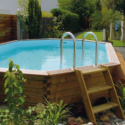 Piscina in legno GARDIPOOL OTTAGONALE