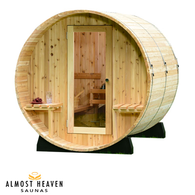 Sauna in Cedro Barrel canopy AUDRA Sauna in Cedro Barrel canopy AUDRA