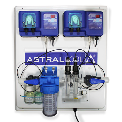 Quadro di regolazione ASTRALPOOL con pompe peristaltiche Cloro e pH