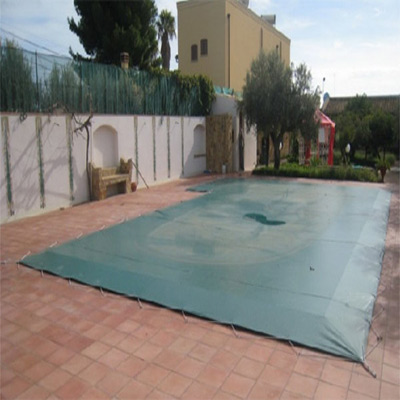 International Cover Copertura Invernale Per Piscina 5,30 X 2,30 M – PVC 650 G/m² Con Ancoraggi In Acciaio Inox E Elastici