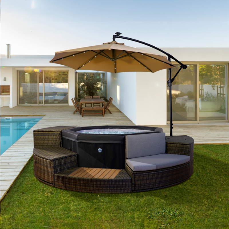 Parasole a LED 250 cm + Base