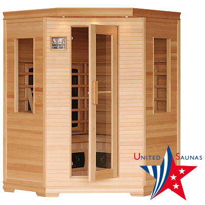 Sauna infrarossi a 3 - 4 posti OKLAHOMA