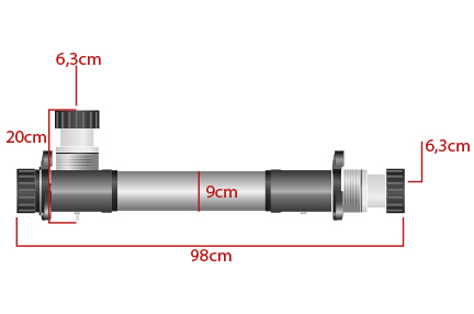 Dimensioni espresse in cm