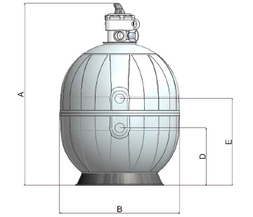 Dimensioni del filtro