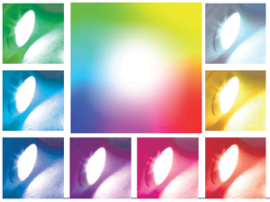 Colori del faro LED