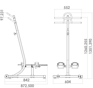 Dimensioni del Core Pro