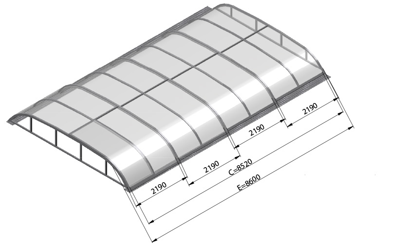 Dimensioni Copertura Allure XL