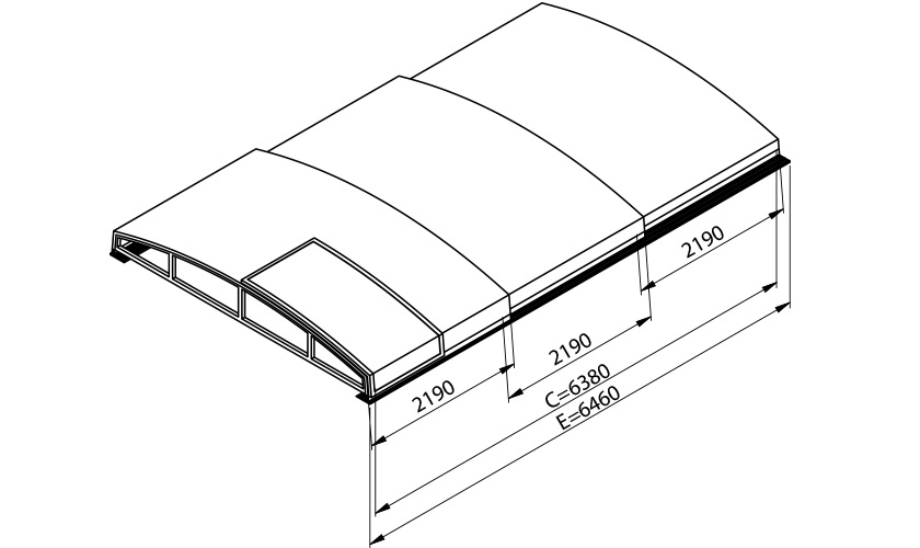 Dimensioni copertura Mirage M