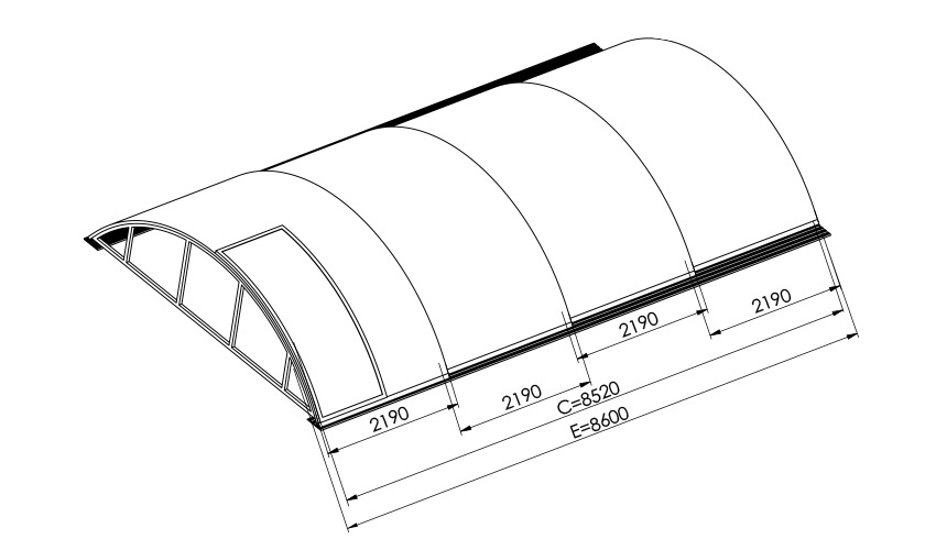 Dimensioni copertura Silhouette XL