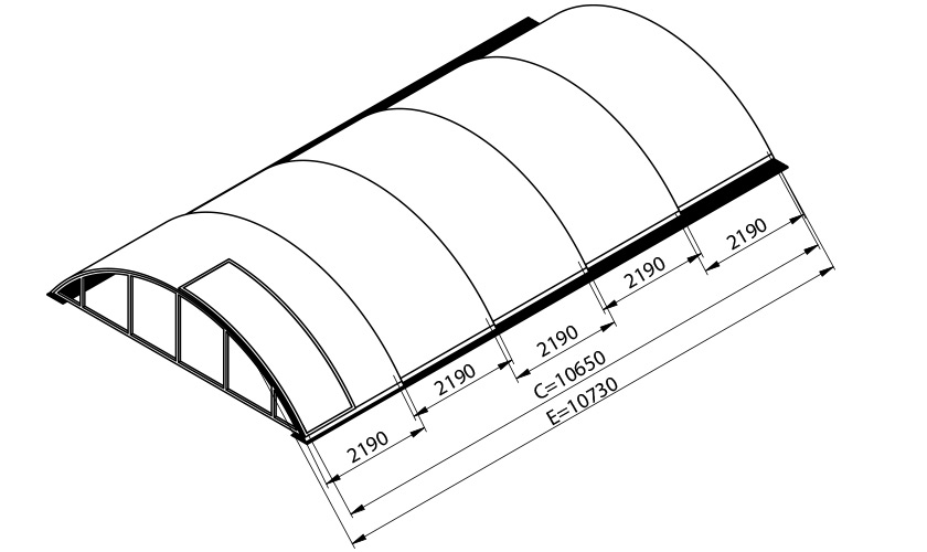 Dimensioni Copertura XXL