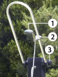 Diagramma Doccia solare HELIOS 35L