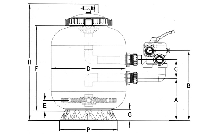 Dimensioni del Mediteranneo Side 1000