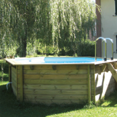 Piscina in legno Maiorca