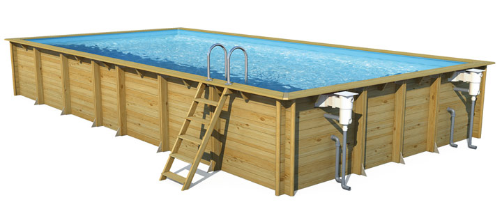 Piscina in legno Weva