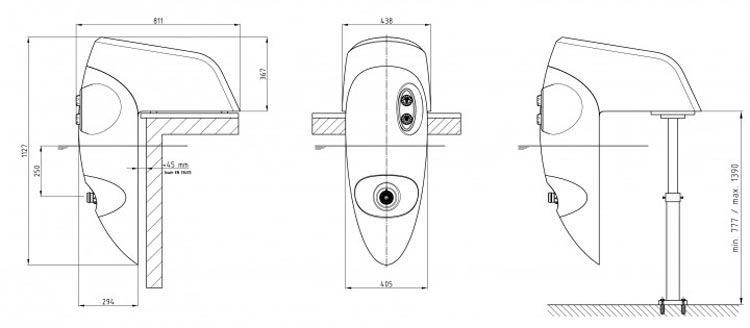 Schema del nuoto controcorrente Badu Jet Riva