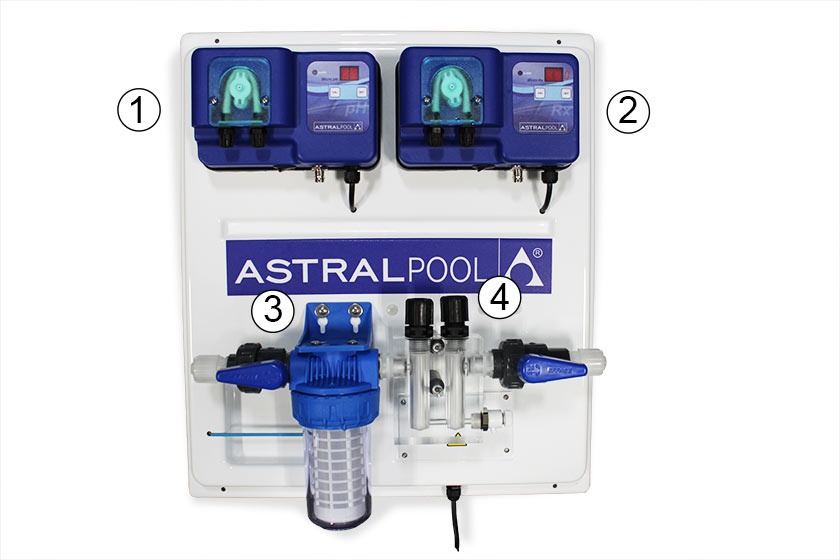 Quadro di regolazione chimica ASTRALPOOL