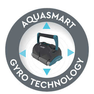 Robot piscina Aquabot Ultramax Junior Sistema di navigazione GYRO