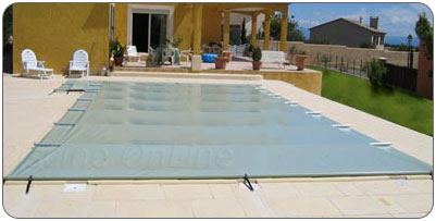 Copertura per piscina, a barre, modello Safety Cover