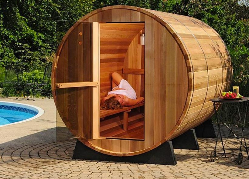 Sauna in cedro Barrel LEWISBURG