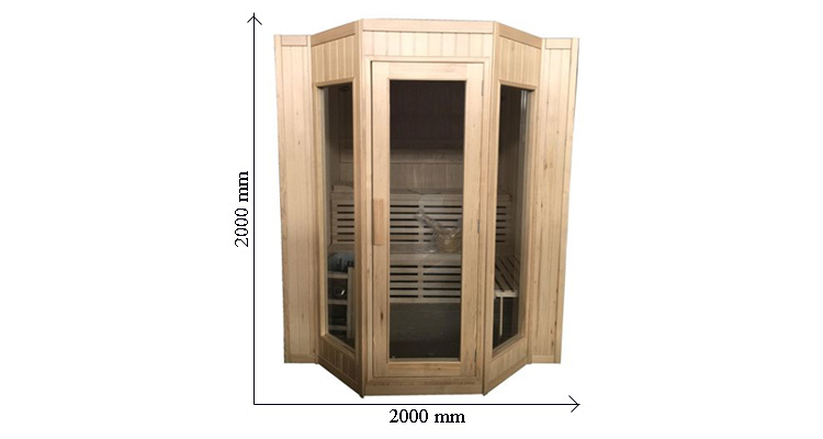 Dimensioni della sauna