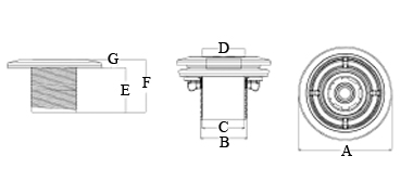 Dimensioni della bocchetta di mandata