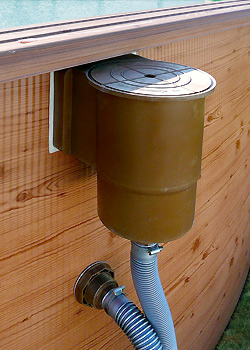 Skimmer per piscina fuori terra in acciaio SAN MARINA PACIFIC Skimmer per piscina fuori terra in acciaio SAN MARINA PACIFIC