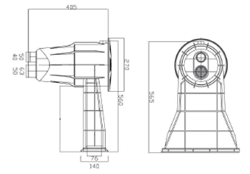 Dimensioni skimmer per piscine con rivestimento PVC