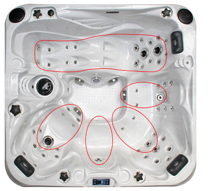 Configurazione della spa Trinidad Configurazione della spa Trinidad